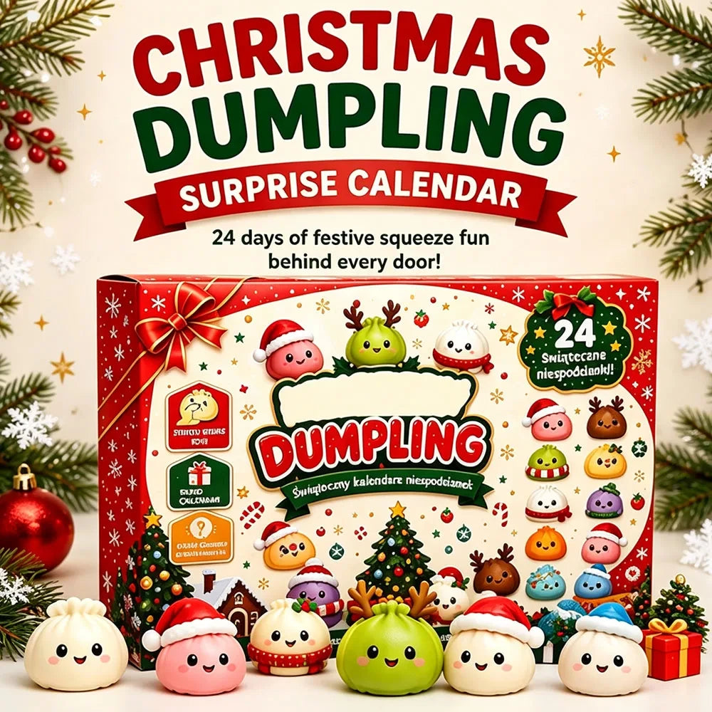 Calendrier de l'Avent Squishy de Noël